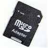 MicroSD→SD変換アダプター(ミニケース入り) バルク ☆2個まで￥300ネコポス対応可能！