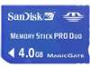 SDMSPD-4096 メモリ-スティック PRO DUO 4GB (アダプタ無し）海外パッケージ