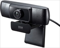 CMS-V43BK 会議に最適な超広角150°ワイドレンズ搭載のWEBカメラ。ブラック。ZOOM、Skypeにも対応。  「テレワーク向け」
