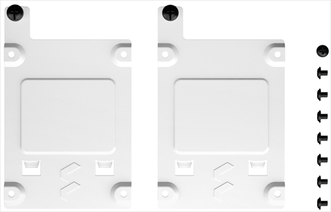 SSD Tray kit - Type B - White (2 pack) (FD-A-BRKT-002)