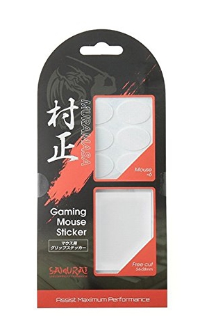 SM10SK マウス用 グリップステッカー MURAMASA【村正】 スケルトン ☆6個まで￥300ネコポス対応可能！
