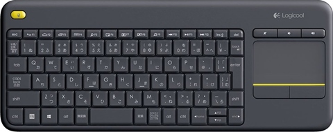 K400pBK Wireless Touch Keyboard