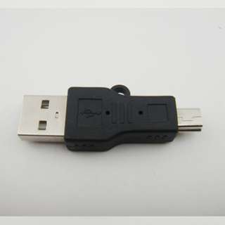 USBA-M5AN (89002) USB A(オス)-miniUSB(オス) 変換アダプタ ☆6個まで￥300ネコポス対応可能！