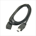 USBM5-CA90F (87428) miniUSB(メス)-miniUSB(オス) 延長ケーブル 90cm フル結線 ☆4個まで￥300ネコポス対応可能！