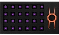 DeFiant EG Switch Purple EGKFE1-PBAA-AMSG