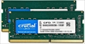 W4N3200CM-8GQ ■CFD Crucial by Micron DDR4 SO-DIMM 16Gbit DRAM (Intel第7世代以前のCPUでは動作しません）  ☆1個まで￥300ネコポス対応可能！