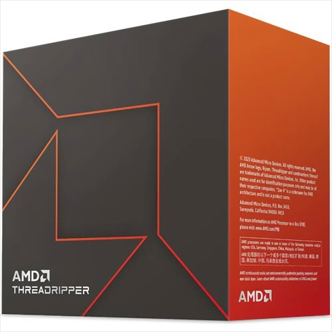AMD Ryzen Threadripper 7970X BOX (32C /64T、4.0GHz(最大5.3GHz)、L2+L3 160MB、TDP350W )