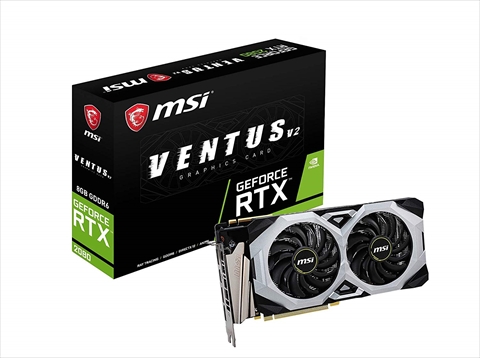 【クリックで詳細表示】GeForce RTX 2080 VENTUS 8G V2