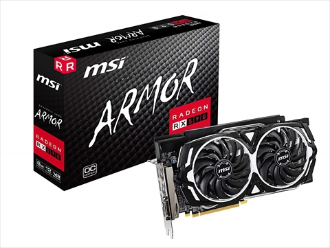 【クリックで詳細表示】Radeon RX 590 ARMOR 8G OC