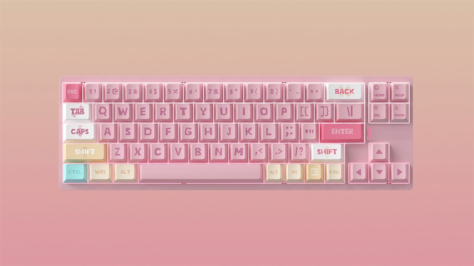 Darmoshark KT65 MAX ピンク | キーボード | ゲーミングデバイス