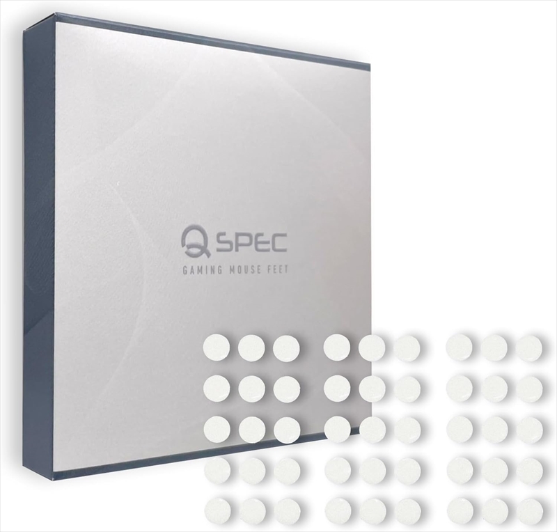 QSPECマウスソール汎用丸形5mm 45個 (SURUGA_PTFE)