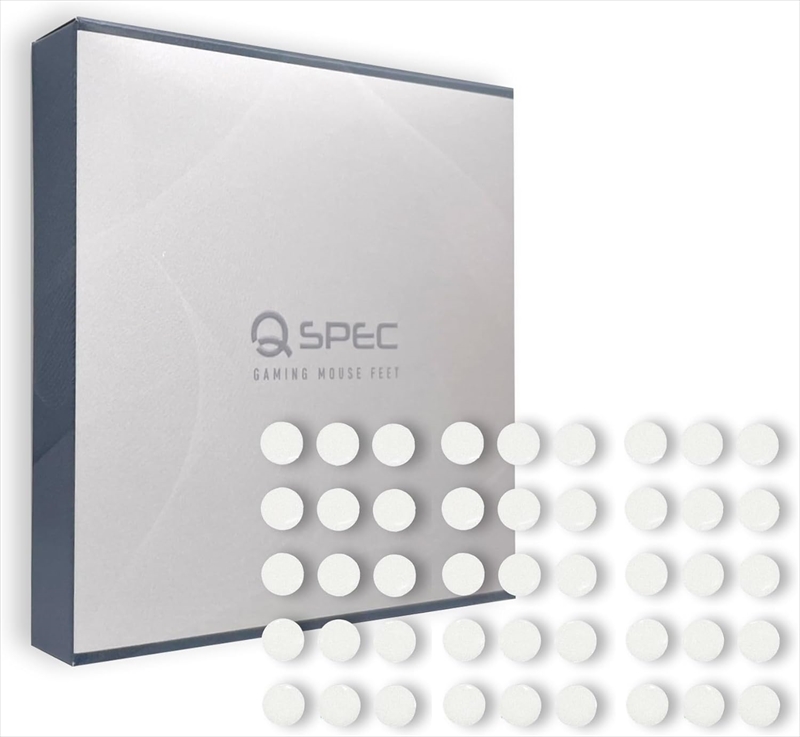 QSPECマウスソール汎用丸形7mm 45個 (SURUGA_PTFE)