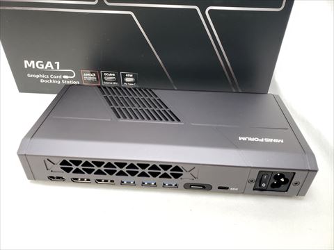 MGA1 eGPU Dock （RX7600M XT） 各サイトで併売につき売切れのさいはご容赦願います。