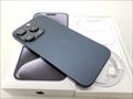 iPhone15 Pro 128GB ブルーチタニウム /MTUA3J/A 【国内版 SIMFREE】 各サイトで併売につき売切れのさいはご容赦願います。