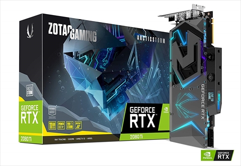 【クリックで詳細表示】ZTRTX2080Ti-11GGDR6AS/ZT-T20810K-30P ZOTAC GAMING GeForce RTX 2080 Ti ARCTICSTORM