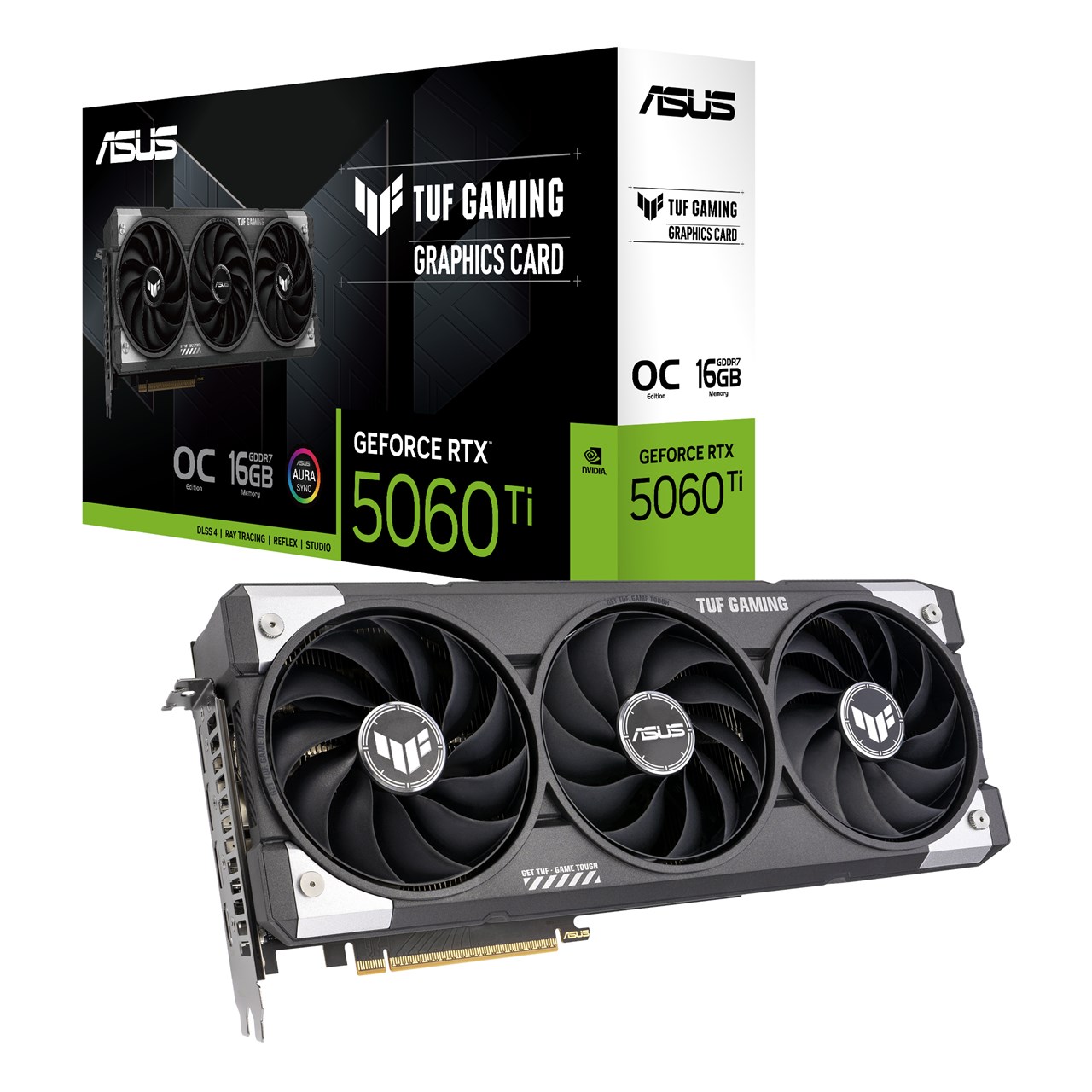 TUF-RTX5060TI-O16G-GAMING | GeForce RTX 5060 Ti | NVIDIA PCI 