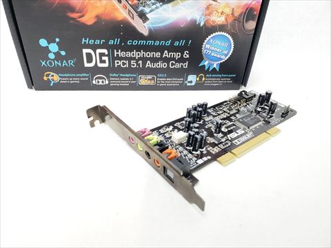 XONAR DG 各サイトで併売につき売切れのさいはご容赦願います。