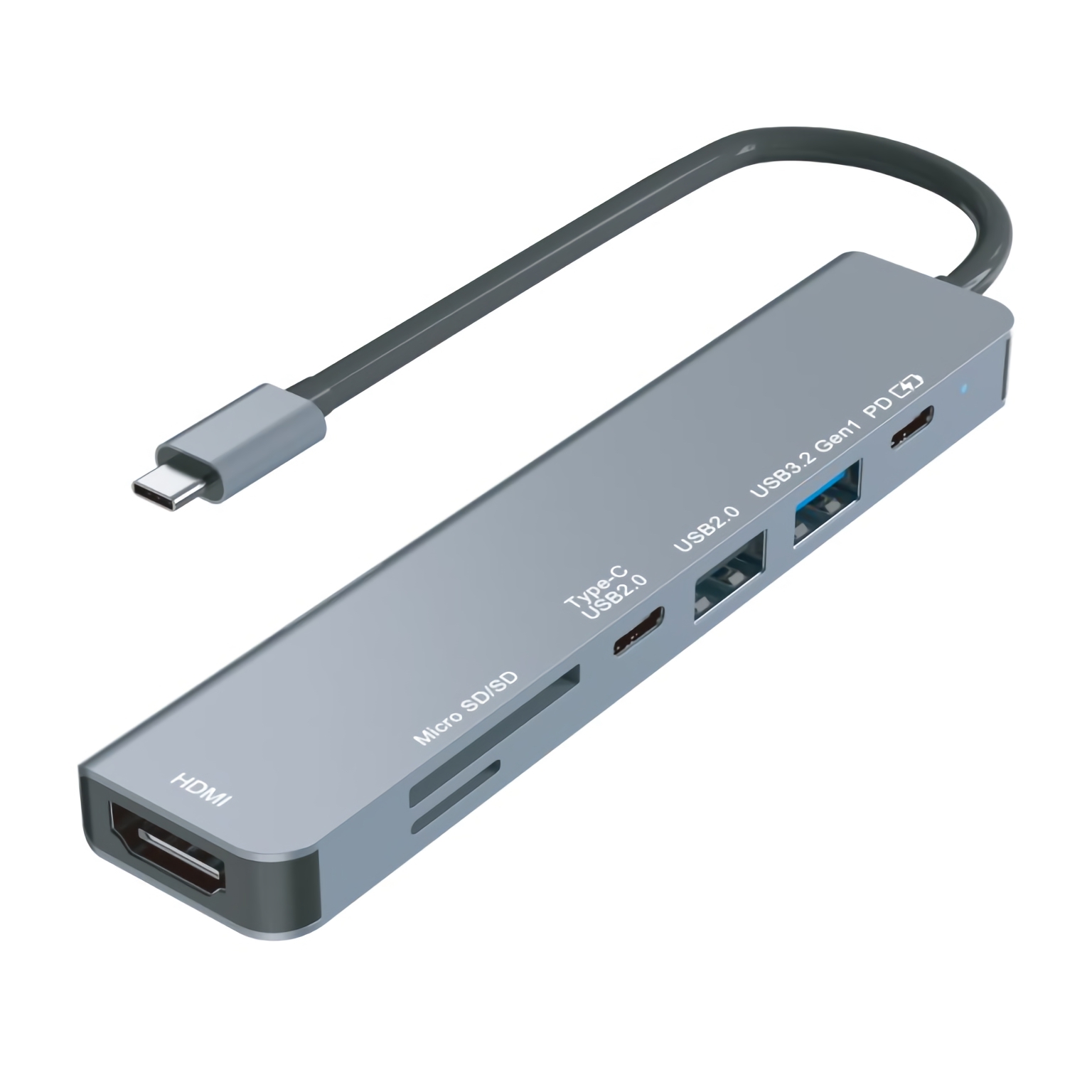 HD-7IN1HBSV 7in1 Type-C HUB | USBハブ | USBハブ | PCサプライ