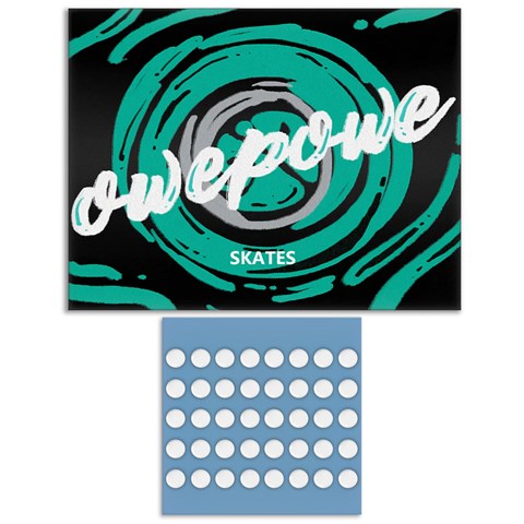 Owepowe OP Mouse Skates Universal Dots White PTFE 40個入り