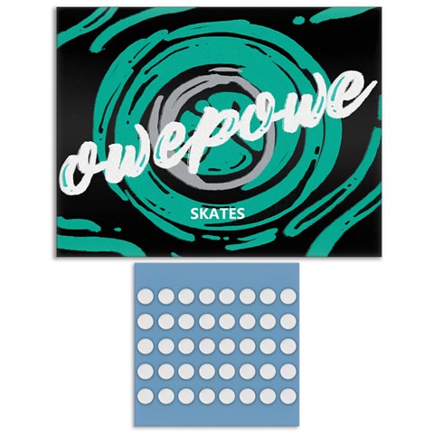 Owepowe OP Mouse Skates Universal Dots Ice PTFE 40個入り