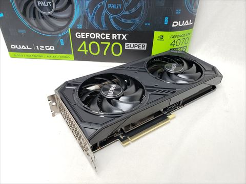 GeForce RTX 4070 SUPER Dual 12GB /NED407S019K9-1043D 各サイトで併売につき売切れのさいはご容赦願います。