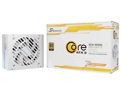 Core V2 GX-650 ATX3 White SRP-CGX651-A5A32SF-WH