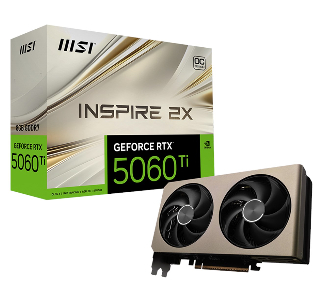 GeForce RTX 5060 Ti 8G INSPIRE 2X OC | GeForce RTX 5060 Ti