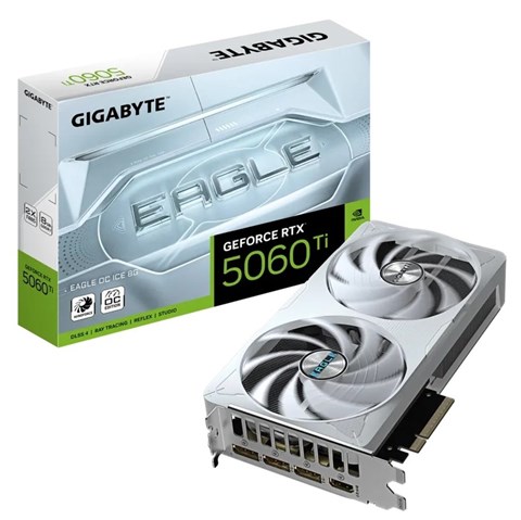 GV-N506TEAGLEOC ICE-8GD GeForce RTX 5060 Ti EAGLE OC ICE 8G