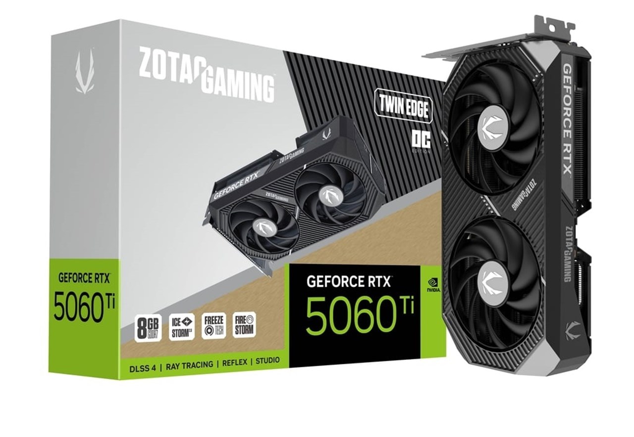 ZT-5060Ti-8G-TEOC/ZT-B50610H-10M ZOTAC GAMING GEFORCE RTX 5060 Ti