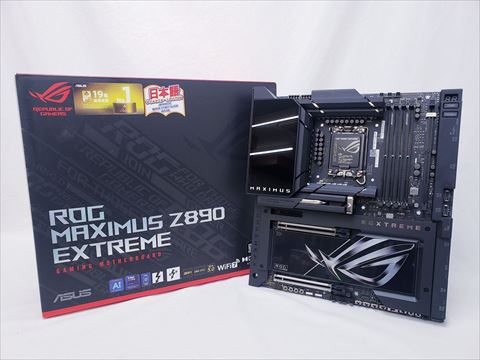 ROG MAXIMUS Z890 EXTREME 各サイトで併売につき売切れのさいはご容赦願います。