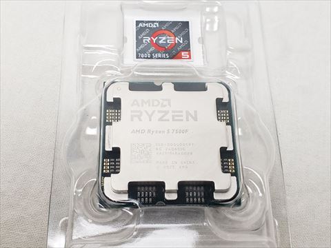 Ryzen5 7500F バルク (6C/12T、3.7GHz(最大5.0)、65W、L2+L3 Ryzen5 7500F バルク (6C/12T、3.7GHz(最大5.0)、65W、L2+L3