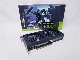 GG-RTX4060Ti-E8GB/OC/DF2 各サイトで併売につき売切れのさいはご容赦願います。