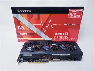 [保証確認] SAP-PULSERX7900XTXOC24GB/11322-02-20G SAPPHIRE PULSE RADEON RX 7900 XTX GAMING OC 24GB GDDR6 各サイトで併売につき売切れのさいはご容赦願います。