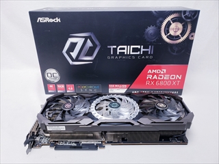 RX 6800 XT Taichi X 16G OC 各サイトで併売につき売切れのさいはご容赦願います。
