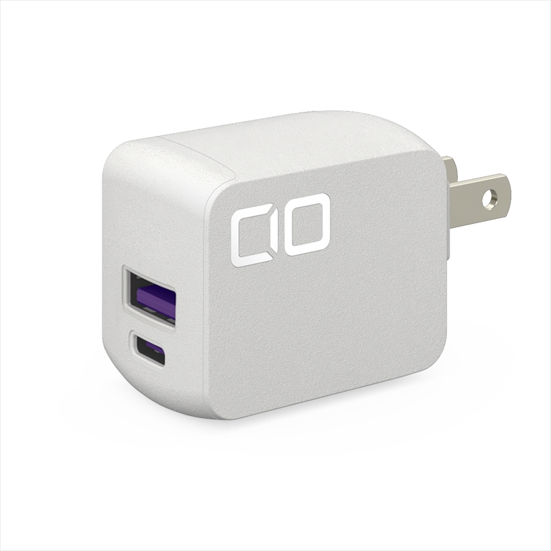 CIO-G30W1C1A-WH NovaPort GaN 30W2ホ゜ート「デュオ」1C1A 充電器 PD3.0 ホワイト