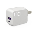 CIO-G30W1C1A-WH NovaPort GaN 30W2ホ゜ート「デュオ」1C1A 充電器 PD3.0 ホワイト