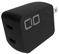 CIO-G45W2C-BK1 NovaPort DUO 45W GaN 45W 2ポート 充電器 PD3.0ブラック