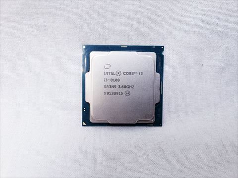 Core i3-8100 バルク (3.60GHz/ターボブーストなし/4-core 4-thread/Total Cache 6MB/TDP65W/UHD Graphics 630) 各サイトで併売につき売切れのさいはご容赦願います。