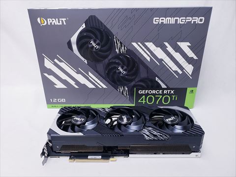 GeForce RTX 4070 Ti GamingPro 12GB /NED407T019K9-1043A 各サイトで併売につき売切れのさいはご容赦願います。
