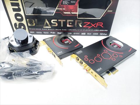 PCIe Sound Blaster ZxR /SB-ZXR-R2 各サイトで併売につき売切れのさいはご容赦願います。