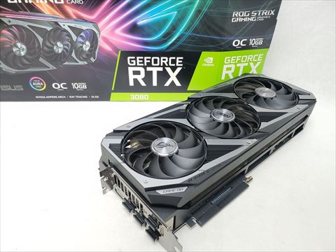 ROG-STRIX-RTX3080-O10G-GAMING 各サイトで併売につき売切れのさいはご容赦願います。