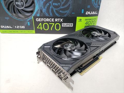 GeForce RTX 4070 SUPER Dual 12GB /NED407S019K9-1043D 各サイトで併売につき売切れのさいはご容赦願います。