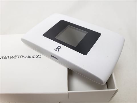 Rakuten WiFi Pocket 2C ホワイト /ZR03M 【楽天版 SIMFREE】 各サイトで併売につき売切れのさいはご容赦願います。