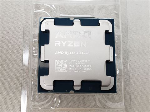 Ryzen5 8400F バルク (6C/12T、4.2Ghz、65W) 各サイトで併売につき売切れのさいはご容赦願います。