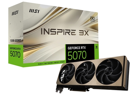 GeForce RTX 5070 12G INSPIRE 3X OC