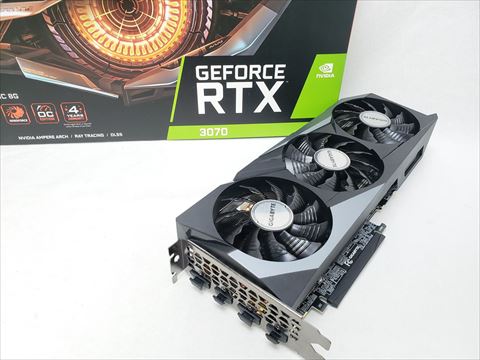GV-N3070GAMING OC-8GD 各サイトで併売につき売切れのさいはご容赦願います。