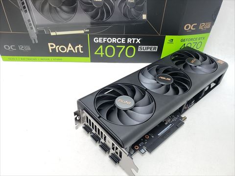PROART-RTX4070S-O12G 各サイトで併売につき売切れのさいはご容赦願います。
