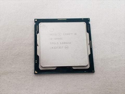 Core i9-9900K バルク (3.60GHz/ターボブースト時5.00GHz/8-core 16-thread/Total Cache 16MB/TDP95W) 各サイトで併売につき売切れのさいはご容赦願います。