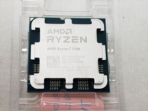 Ryzen7 7700 バルク (8C/16T、3.8GHz(最大5.3)、65W、L2+L3 Cache 40MB、Radeon Graphics ) 各サイトで併売につき売切れのさいはご容赦願います。