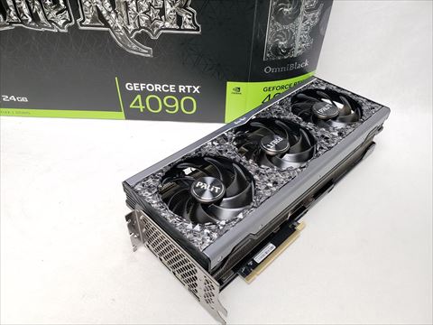 [保証確認] GeForce RTX 4090 GameRock OmniBlack 24GB /NED4090019SB-1020Q 各サイトで併売につき売切れのさいはご容赦願います。
